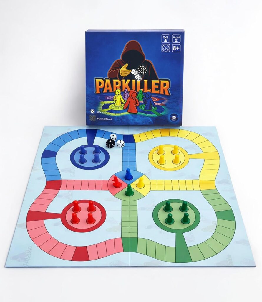 Parkiller Primera edición: caja y tablero
